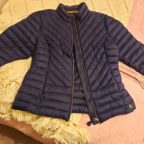 Joules women navy - navy, quilted