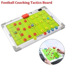 Portable Double-Sided Football Tactics Whiteboard with Magnet Marker Pen Eraser