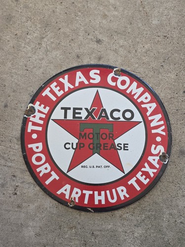 Vintage texaco motor - vintage, cup