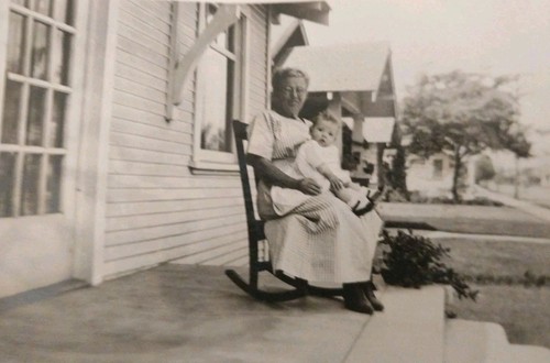 Old antique photo grandma - antique, &