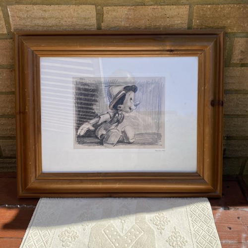 Pinocchio 1940 framed - am, i