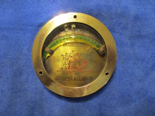 Brass ship binnacle - brass,