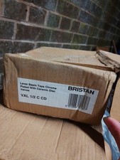 BRISTAN LEVER BASIN TAPS CHROME PLATED WITH CERAMIC DISC VALVES VAL 1/2 C CD