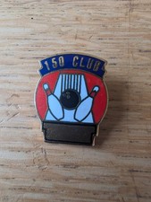 Vintage US Tenpin Bowling 150 Club Lapel Pin Badge 23mm x 19mm
