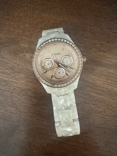 Fossil women rose gold watch - women's,