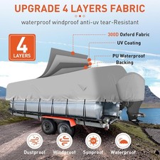 Pontoon Boat Cover 600d