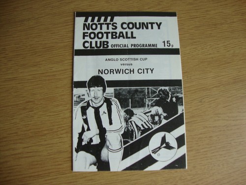 1978 notts county norwich - notts, v