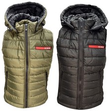 Kids Boys Sleeveless Hooded