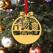 Personalised Baubles Christmas