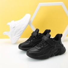 BOYS GIRLS RUNNING TRAINERS SNEAKERS KIDS LIGHTWEIGHT SCHOOL SPORT SHOES SIZE UK