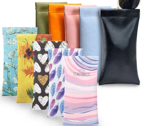 Magnetic glasses case with - magnetic,