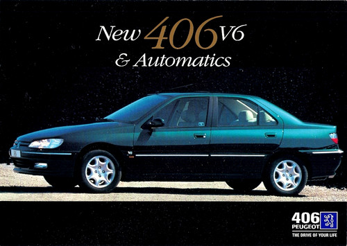 Peugeot 406 automatic - v6,