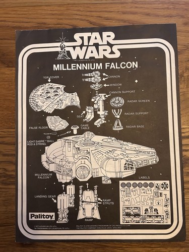 Star wars vintage palitoy - star,
