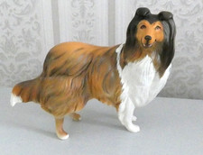 BESWICK DOG  ROUGH COLLIE MODEL No. 3129 MATT FINISH PERFECT CONDITION