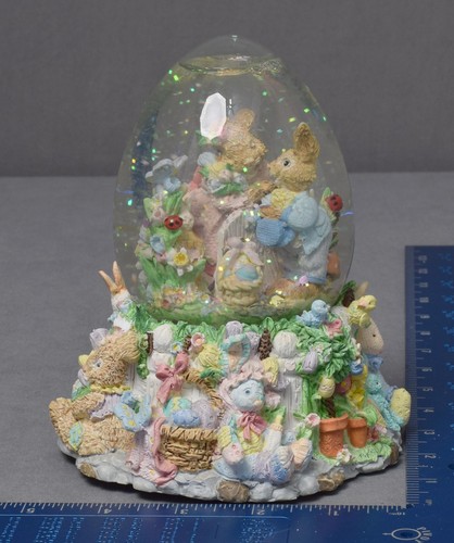Easter bunny musical snow - bunny,