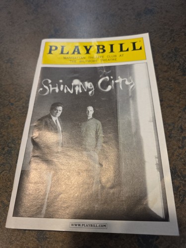 Shining city playbill - shining, may