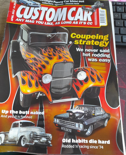 Classic car magazine - car,