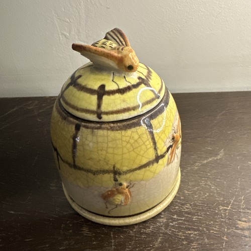 Vintage ceramic honey pot - vintage,