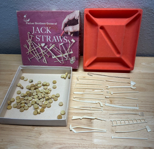 Vintage game jack straws - jack,
