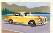 Facel Vega 2-door original collector's card from TOBLER chocolate