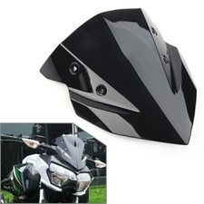 Motorcycle Black Windscreen Windscreen for Kawasaki Z400 18-22 ABS