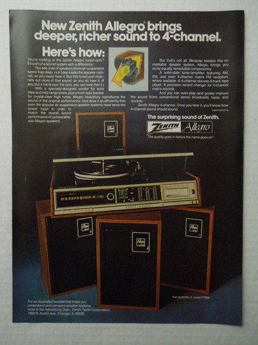 1974 zenith allegro tuned - tuned, port