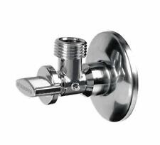 Stainless Steel Angled Water Isolating Valve Wall Mounted 1/2''X1/2''