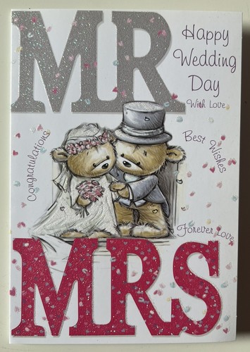 Mrs happy wedding - &,