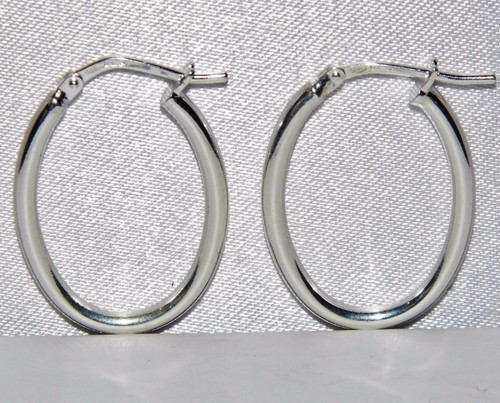 Sterling silver oval - sterling, (925)