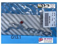 New Genuine Fiat Grande Punto & Evo Chrome Effect 'Punto' Badge with Red Head