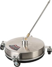 15 Inch Pressure Washer Surface Cleaner 4 Wheels, 4000PSI Stainless RRP £177.99