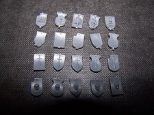 20 Space Marine Grey Knight Terminator Tilt Shields bits, 40K Games Workshop