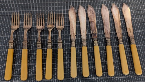 Vintage cutlery set - vintage,