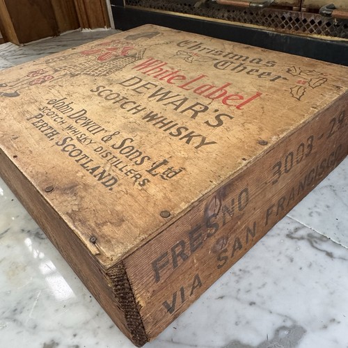 Vintage dewars white - white, label