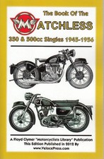The Book of Matchless 350cc &