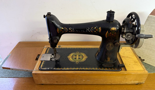 Singer 1917 lotus portable - singer,