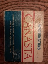 Vintage CANASTA by WADDINGTONS