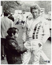 AUTHENTIC Chad McQueen Signed Photo 8x10 w/COA Auto Steve McQueen Movie Poster