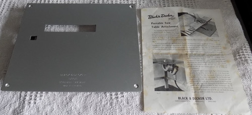 Black decker portable saw - &,