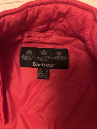 Barbour women red quilted - women’s,