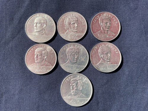 Esso 1970 world cup coins - world,