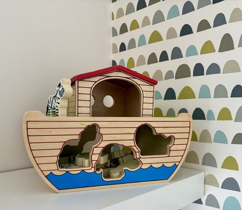 Wooden noah ark - wooden, toy