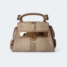 SALVATORE FERRAGAMO Beige Nude