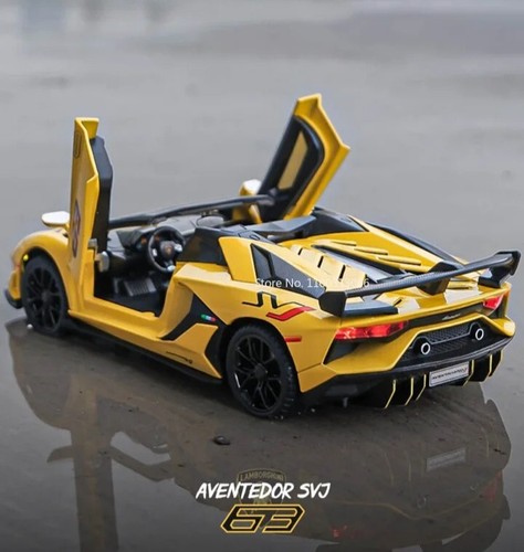 Yellow lamborghini - 1:24,