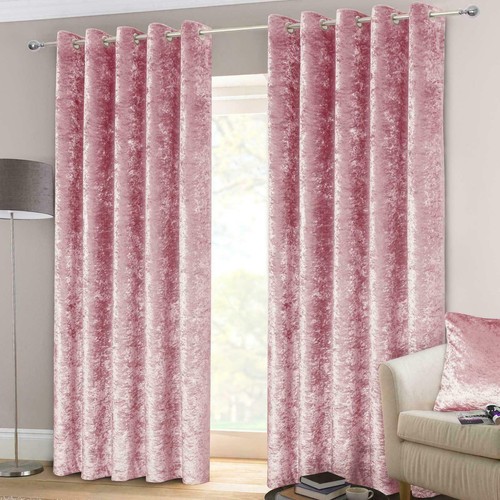 Blush pink crushed velvet - pink,