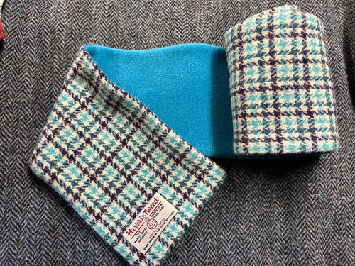 Harris tweed turquoise and - harris,