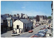 Postcard Vintage 1970s Cars in