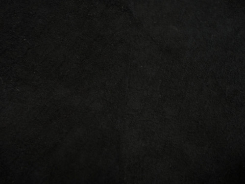 Jet black pigskin suede 7mm - black,