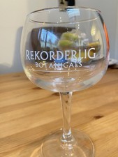 Rekorderlig Botanicals Cider Stemmed Glass Rare Cider Home Bar Pub Gin x 1