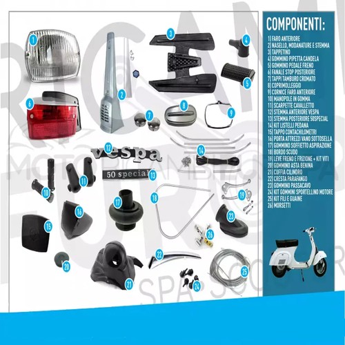 Complete restoration kit spare - restoration,